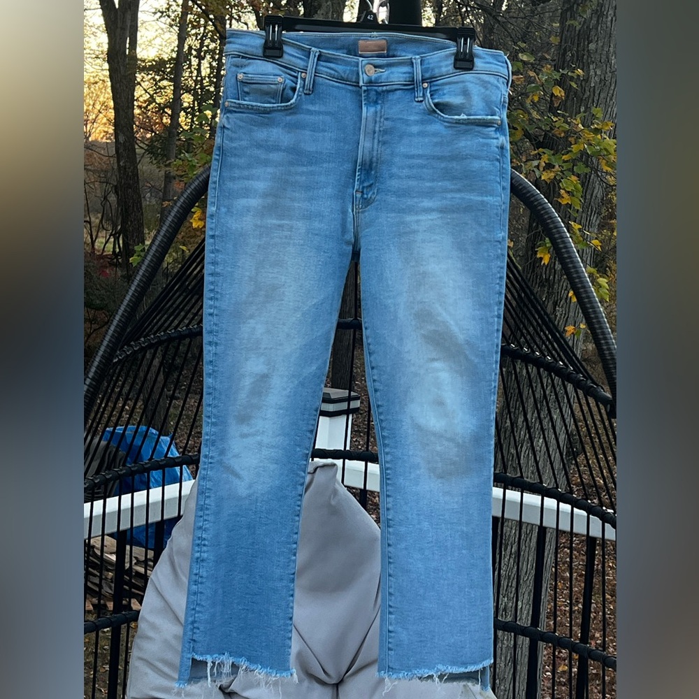 MOTHER THE INSIDER CROP STEP FRAY IN LIMITED EDITION SIZE 32 - Picture 8 of 12
